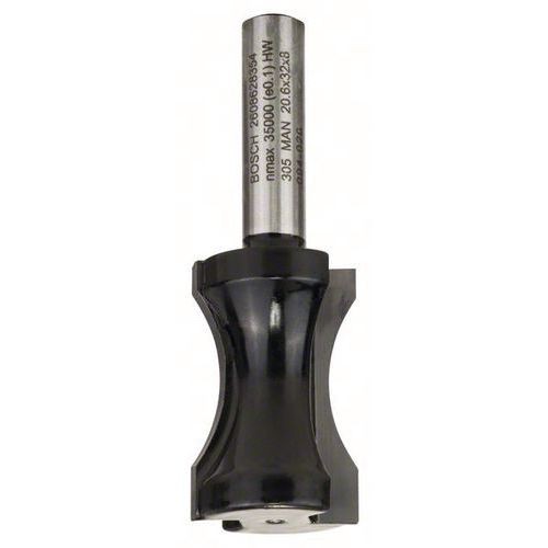 Holprofielfrees 8 mm, R1 18,3, D 20,6, L 32, G 63,5 mm - Bosch Holprofielfrees 8 mm, R1 18,3, D 20,6, L 32, G 63,5 mm - Bosch