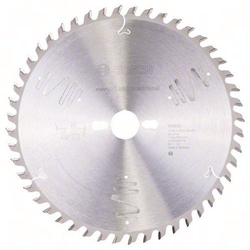 Cirkelzaagblad Laminated Panel Abrasive, Asgat Ø: 30 mm, Ø: 25 cm, Aantal tanden: 48, Type nr.: 2608642514