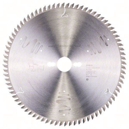 Cirkelzaagblad Laminated Panel Abrasive, Asgat Ø: 30 mm, Ø: 25 cm, Aantal tanden: 80, Type nr.: 2608642516