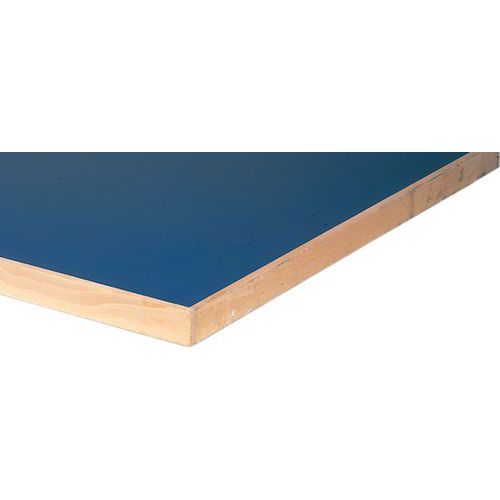 Plateau d'établi - Formica bleu Plateau d'établi - Formica bleu