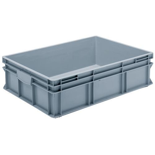 Stapelbare Euronorm-bak grijs Rako - 90 tot 175 l Stapelbare Euronorm-bak grijs Rako - 90 tot 175 l