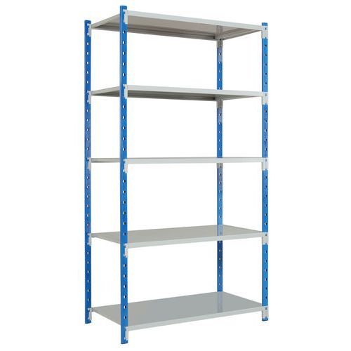 Gesloten Stelling Van Plaatstaal Combi-Flip - Hoogte 2000 Mm - Manorga