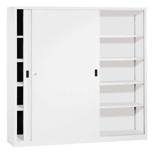 Armoire haute à portes coulissantes Largeur 200 cm Profondeur 50 cm