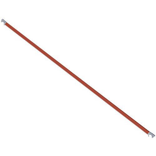 Diagonaalschoor rood gecoat 185-21 voor steiger RS Tower 5 - ALTREX Diagonaalschoor rood gecoat 185-21 voor steiger RS Tower 5 - ALTREX