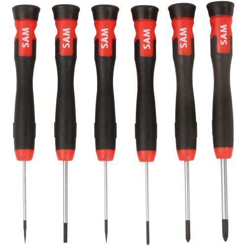 Coffret de 6 tournevis de précision _ 276-J6Z Coffret de 6 tournevis de précision _ 276-J6Z