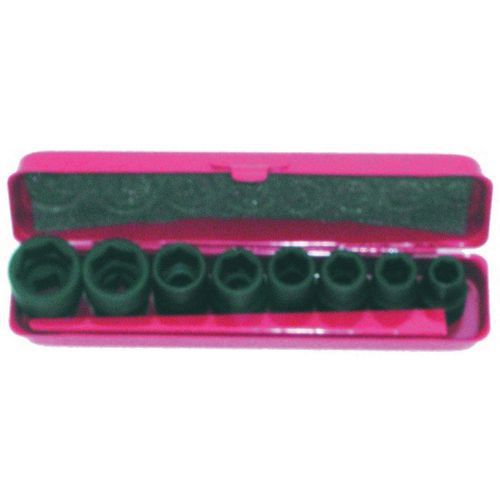 Krachtdop 8 delig 3/8 inch in mm - PTS Krachtdop 8 delig 3/8 inch in mm - PTS