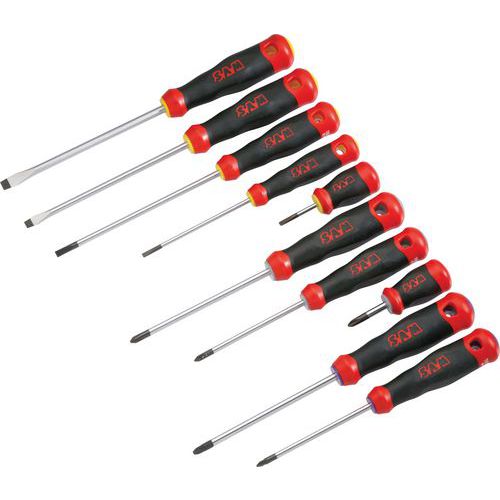 Schroevendraaier S1 Phillips, sleuf en Pozidriv - SAM Outillage Schroevendraaier S1 Phillips, sleuf en Pozidriv - SAM Outillage