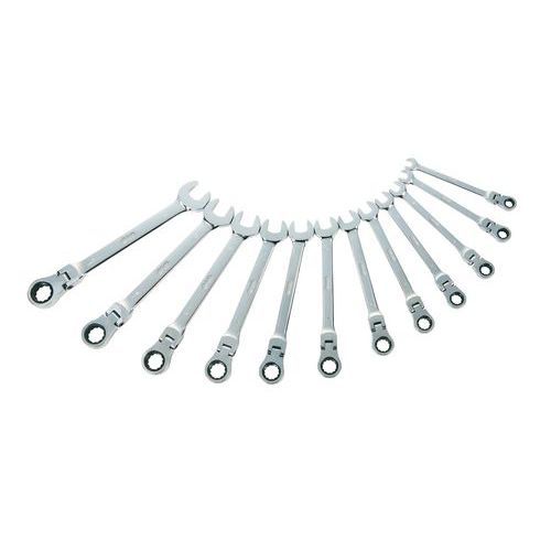 Steek / ringsleutel 8-19mm met kniegewricht - SAM Outillage Steek / ringsleutel 8-19mm met kniegewricht - SAM Outillage