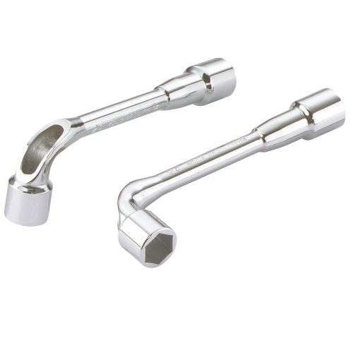 Jeu de 22 clés à pipe débouchées satinées 6/6 pans en boîte. Jeu de 22 clés à pipe débouchées satinées 6/6 pans en boîte.
