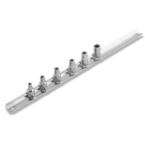 Jeux de 6 douilles courtes Torx® sur rack de rangement Jeux de 6 douilles courtes Torx® sur rack de rangement