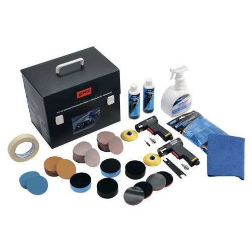 Kit polissage optique de phare en polycarbonate Kit polissage optique de phare en polycarbonate