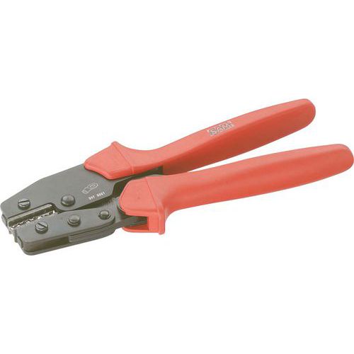 Pince à sertir à crémaillère pour cosses non isolées Pince à sertir à crémaillère pour cosses non isolées