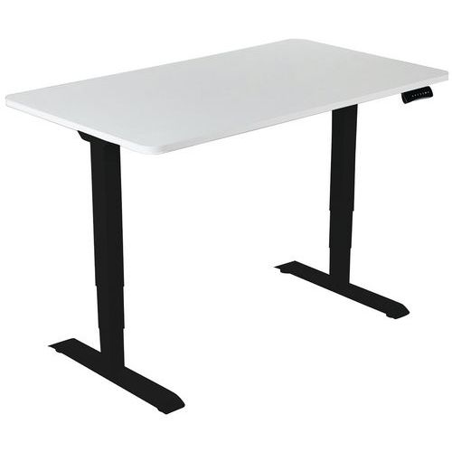 Elektrisch bureau - onderstel zwart - Manutan Expert Elektrisch bureau - onderstel zwart - Manutan Expert