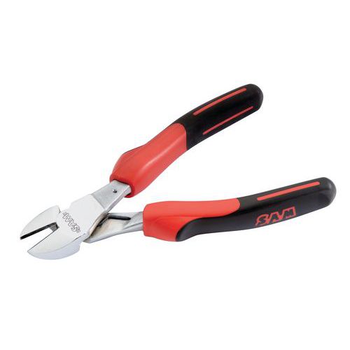 Kniptang met veer verchroomd en gepolijst - SAM Outillage Kniptang met veer verchroomd en gepolijst - SAM Outillage