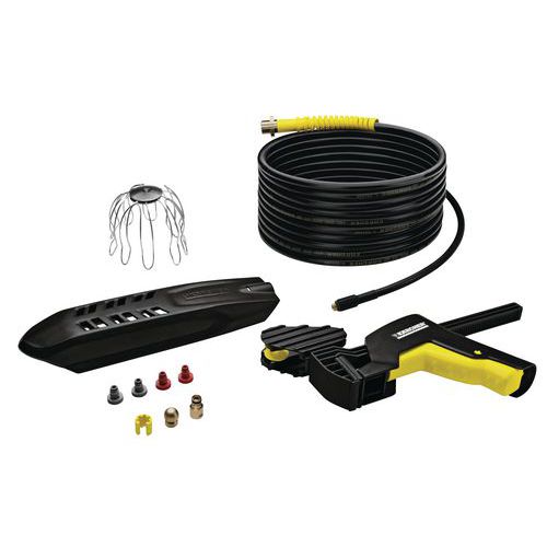 Kit de nettoyage de gouttières et canalisations pour nettoyeur haute pression Kärcher Kit de nettoyage de gouttières et canalisations pour nettoyeur haute pression Kärcher
