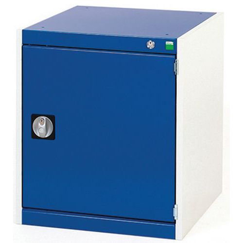 Draaideurkast geperforeerd Cubio - hoogte 900 mm - Bott