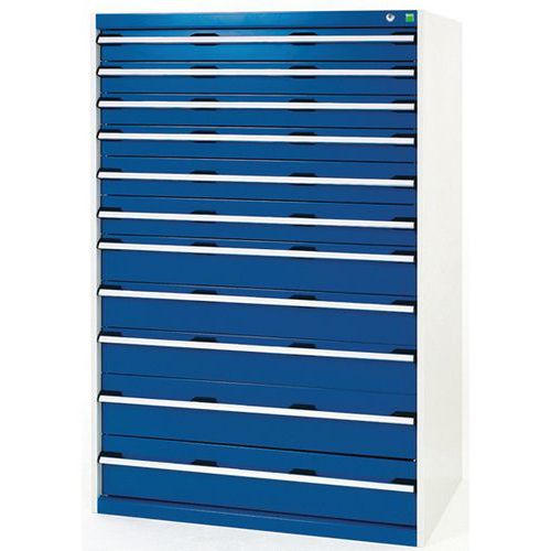 Armoire à tiroirs Cubio - 1600x1050x650mm - Bott