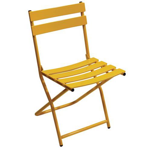 Chaise pliante en polyester - Square Chaise pliante en polyester - Square
