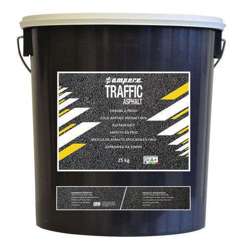 Enrobé à froid Traffic Asphalt noir - Ampere System Enrobé à froid Traffic Asphalt noir - Ampere System