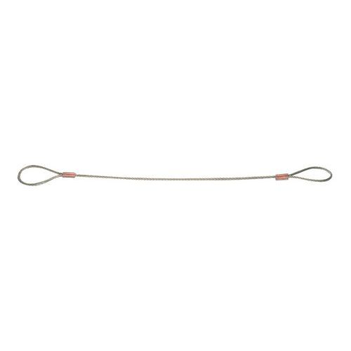 Hijsband rvs kabel met 1 streng - Enkele kabellussen - Hefvermogen 200 tot 3200 kg