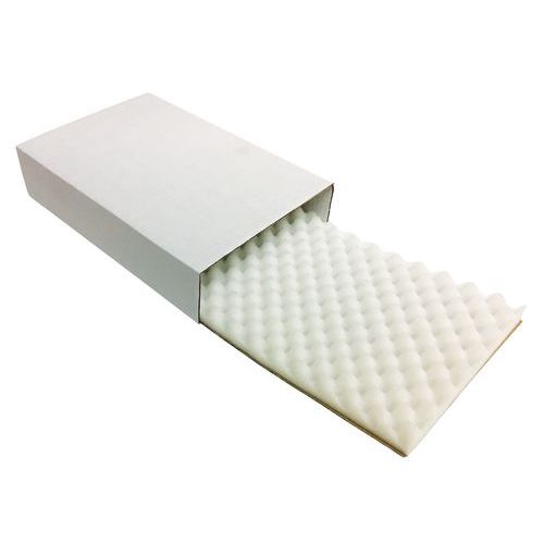 Verzenddoos - Binnenkant schuimrubber - Wit