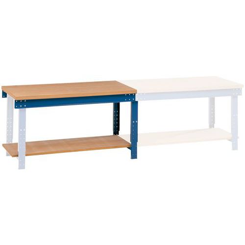 Établi 201 - Plateau multiplis et pieds ajustables