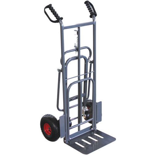 Steek-/plateauwagen - 3 standen - Draagvermogen 250 kg - Manutan Expert Steek-/plateauwagen - 3 standen - Draagvermogen 250 kg - Manutan Expert