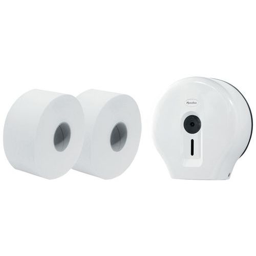 Papier toilette, distributeur de papier toilette chez Manutan