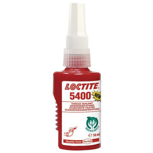 Schroefdraadborgmiddel voor leidingen 5400 Loctite - 50 ml Schroefdraadborgmiddel voor leidingen 5400 Loctite - 50 ml