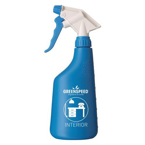 Flacon spray vide pour vitre - Bleu Flacon spray vide pour vitre - Bleu