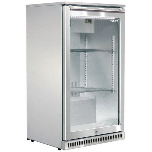 Frigo de bar avec porte vitrée - 1 porte vitrée, 114 litres - Husky. Frigo de bar avec porte vitrée - 1 porte vitrée, 114 litres - Husky.