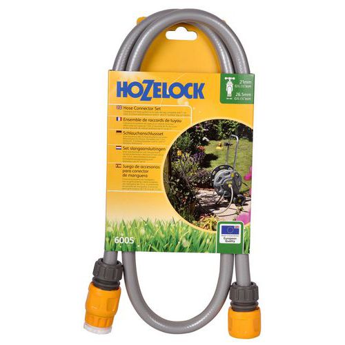 Kit d'arrosage pour raccorder le dévidoir au robinet - Hozelock Kit d'arrosage pour raccorder le dévidoir au robinet - Hozelock