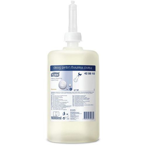 Vloeibare handzeep Tork Extra hygiënisch - S1 Vloeibare handzeep Tork Extra hygiënisch - S1
