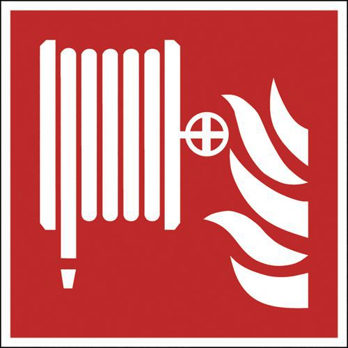 Panneau sécurité incendie carré - Robinet d'incendie armé - Photoluminescent rigide Panneau sécurité incendie carré - Robinet d'incendie armé - Photoluminescent rigide