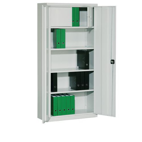 Metalen kast met achterwand Metalen kast met achterwand