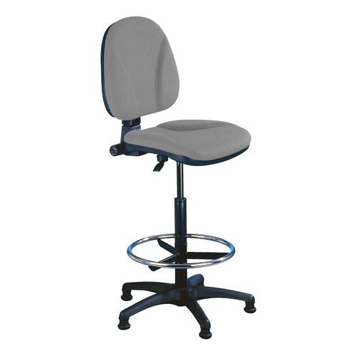 Chaise de travail ergonomique avec patins Chaise de travail ergonomique avec patins