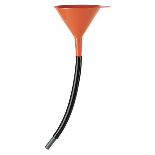 Entonnoir avec tuyau flexible Entonnoir avec tuyau flexible