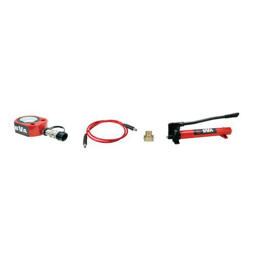 Kit hydraulische rolvijzel 30T met handpomp Kit hydraulische rolvijzel 30T met handpomp