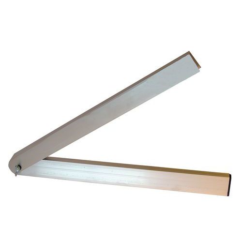 Winkelhaak zweihaak aluminium 50 cm - Mondelin Winkelhaak zweihaak aluminium 50 cm - Mondelin