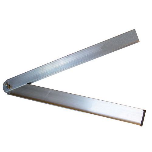 Fausse équerre aluminium à talon - Mondelin Fausse équerre aluminium à talon - Mondelin