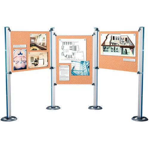 Modulair presentatiebord voor presentatiesysteem - Nobo