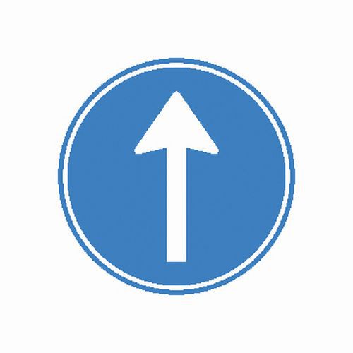 Gebodsbord - Pijl - D4 Gebodsbord - Pijl - D4