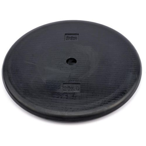 Disque de poids en caoutchouc de 500g à 20 kg