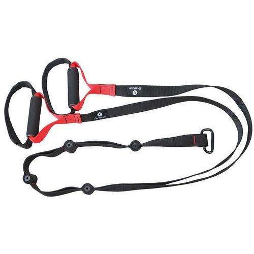 Suspension trainer band TRX zwart/rood - Sveltus Suspension trainer band TRX zwart/rood - Sveltus