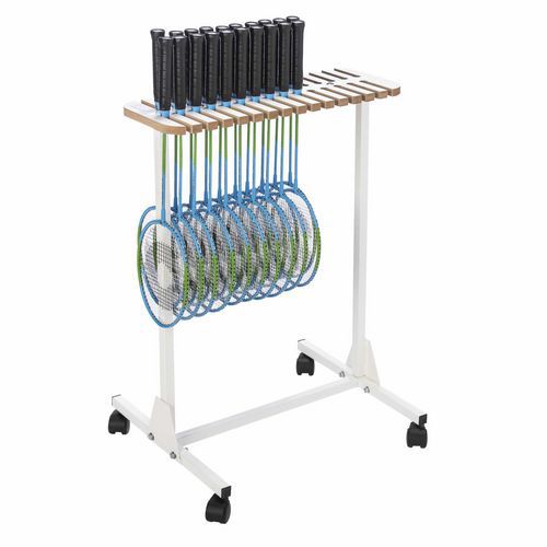 Chariot de rangement de raquettes - Casal Sport Chariot de rangement de raquettes - Casal Sport