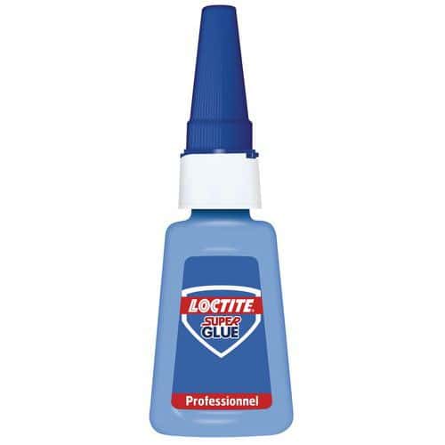 Colle cyanoacrylate Super Glue 3 - Professionnel - 20 g - Loctite 