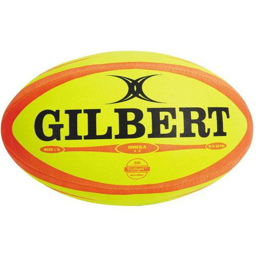 Ballon de rugby - Gilbert - omega pro fluo Ballon de rugby - Gilbert - omega pro fluo