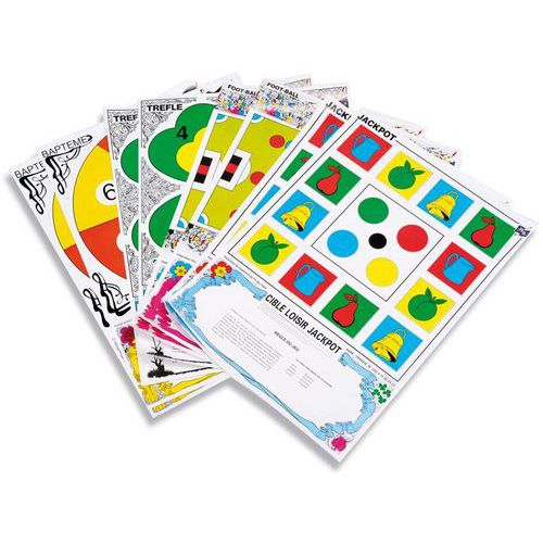 Blasons loisirs - 4 jeux différents Blasons loisirs - 4 jeux différents