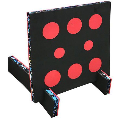 Cible avec 8 zones à sortir Cible avec 8 zones à sortir