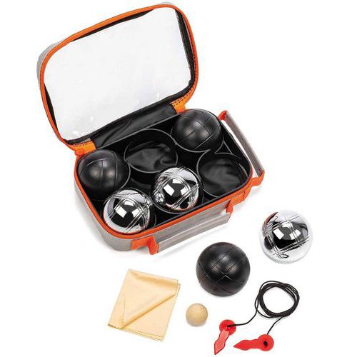 Jeu de boules set K-Ro Triplette Team 4 – ballen van 720 g Jeu de boules set K-Ro Triplette Team 4 – ballen van 720 g
